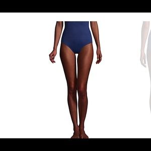 Brand New Tummy Control Swimsuit Bottoms Size 8 Lands’ End